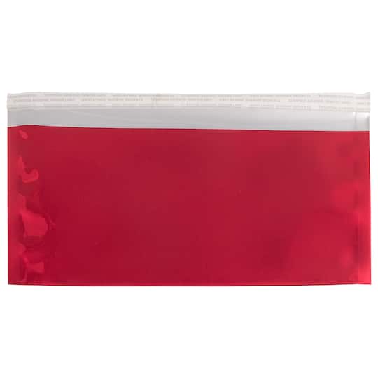 JAM Paper 4" x 9.5" Foil Self Adhesive Business Envelopes